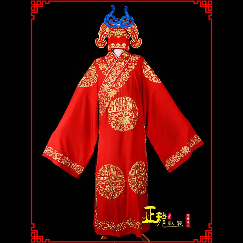 靖州武生服装软绉全金武生衣