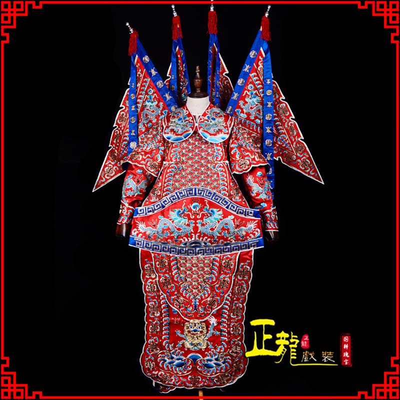靖州武生戏服戏曲武将靠